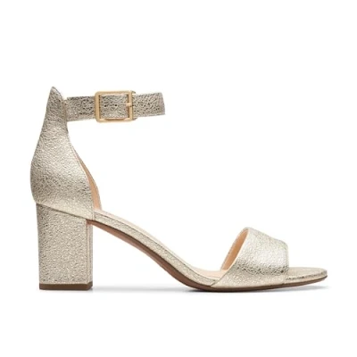 Afbeelding van Clarks Dames Deva Mae Pump, Champagne, 3 UK, 35.5 EU