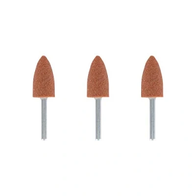 Afbeelding van Dremel 952 Aluminiumoxide Slijpstenen voor Multitools Ø 9,5 mm, Kegelvormig, 3 Stuks