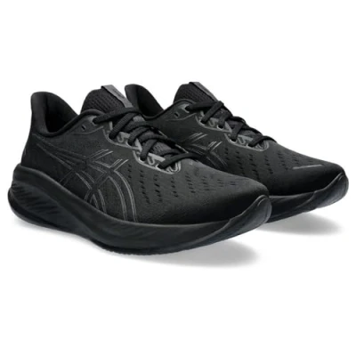 Afbeelding van Asics Gelcumulus 26 Hardloopschoenen neutraal, Heren, Maat: 42, Black Textiel/ synthetisch