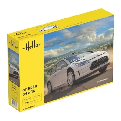 Afbeelding van 1:24 Heller 80756 Citroen C4 WRC Auto Plastic Modelbouwpakket