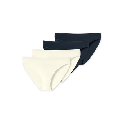 Afbeelding van Uncover by SCHIESSER Slip &#039; crème / zwart