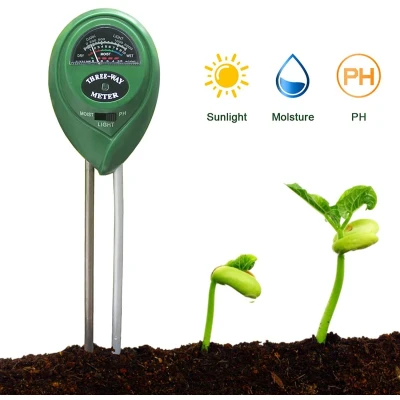 Afbeelding van Ferrarium.nl 3 in 1 Bodem meter PH Vocht Licht Vochtigheidsmeter vochtmeter planten