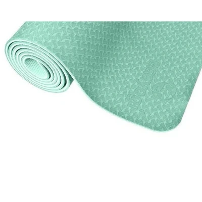 Afbeelding van Ecoyogi Soft Comfort TPE 1.0 Yogamat Licht Groen 4 mm dik (183 x 61 cm)