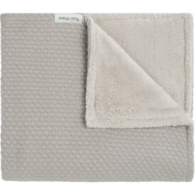 Afbeelding van Baby&#039;s Only Wiegdeken Sky Teddy Urban Taupe