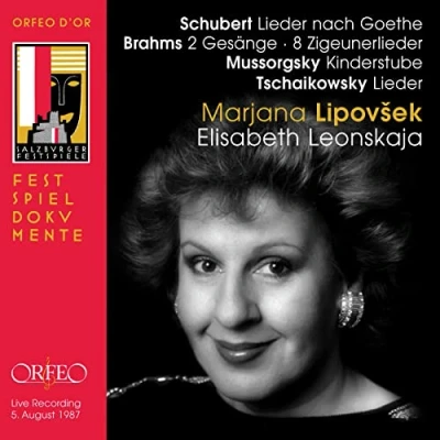 Afbeelding van Marjana Lipovsek &amp; Elisabeth Leonskaja Sings Schubert, Brahms, Mussorgsky, Tschaikowsky (2 CD)
