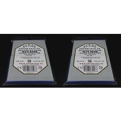Afbeelding van Docsmagic.de 2 x 100 Mat Blue Card Sleeves Standard Size 66 91 PKM MTG