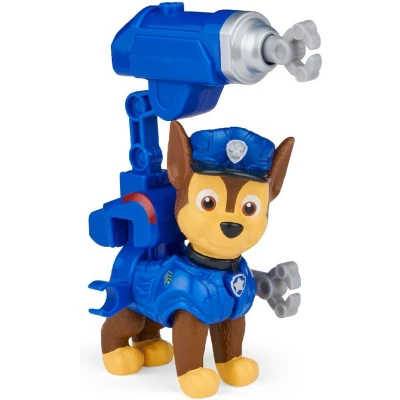 Afbeelding van PAW Patrol, Movie Collectible Zuma actiefiguur met clip on rugzak, 2 projectielen, kinderspeelgoed voor leeftijd 3 en up, 6060427