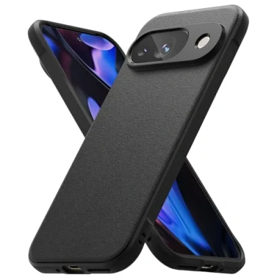 Afbeelding van Ringke Onyx Compatibel met Google Pixel 9 Case, Robuust Phone Cover Duurzaam Schokbestendig TPU Hoesje Black