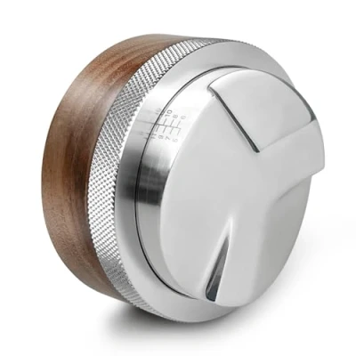 Afbeelding van NOTSEK Koffie Distributeur 51Mm, Walnoot Distributie Tool Voor 51Mm Portafilter, In Hoogte Verstelbare Leveler Barista Accessoires