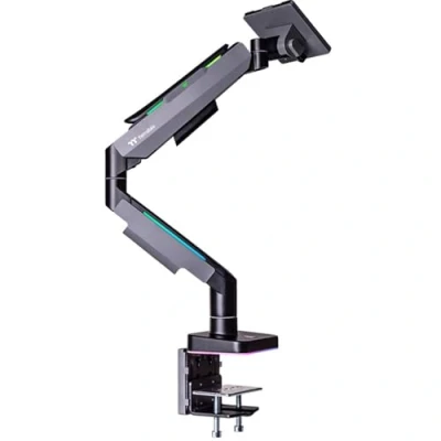 Afbeelding van Thermaltake Monitor arm Single RGB Zwart