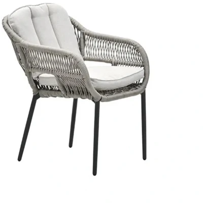 Afbeelding van Garden Impressions Pescara stapelbare dining tuinstoel Taupe