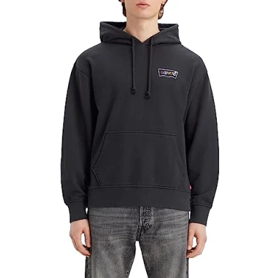 Afbeelding van Levi&#039;s Relaxed Graphic Hoodie, Heren, Maat: XS, Black
