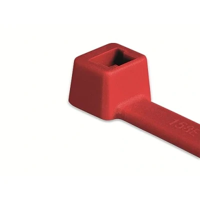 Afbeelding van HellermannTyton 111 03004 T30R PA66 RD Kabelbinder 150 mm 3.50 Rood Weerstabiel 100 stuk(s)