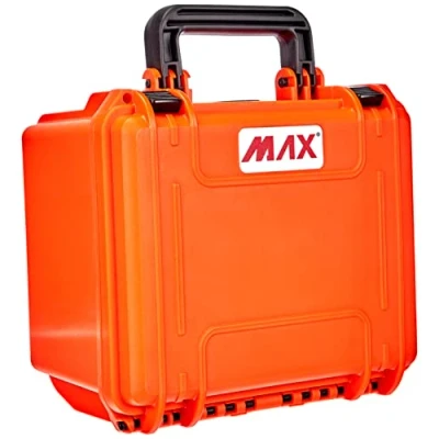 Afbeelding van MAX235H155 Waterdichte koffer oranje leeg binnenmaten 23,5 x 18,0 15,6 cm