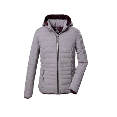 Afbeelding van G.I.G.A. DX Uyaka, 28041 000, gewatteerde jas voor dames, casual functionele in dons look met afritsbare capuchon, braambes, maat 48