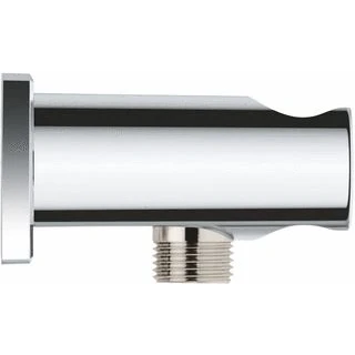 Afbeelding van Grohe rainshower wandaansluitbocht 1 2 met houder vierkant chroom 26659000