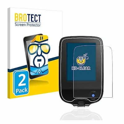 Afbeelding van BROTECT (2 Stuks) Schermbeschermer voor Freestyle Libre / 2/3 Screen Protector Transparant