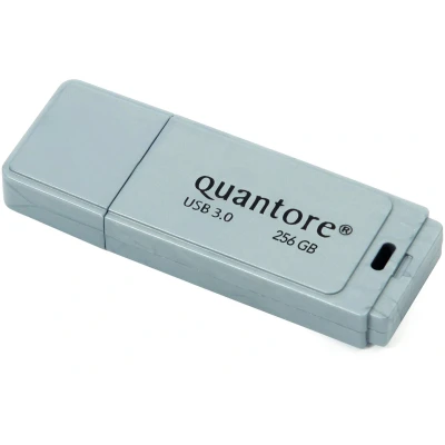 Afbeelding van USB stick 3.0 Quantore 256GB zilver