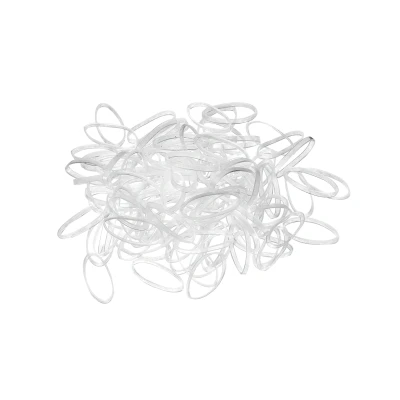 Afbeelding van Sibel Elastic Bands Transparant 20mm 500 Stuks