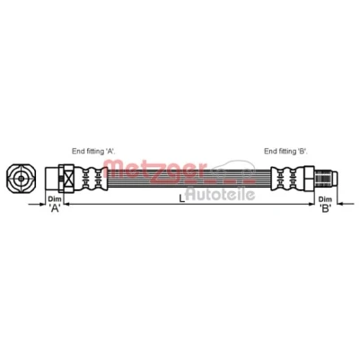 Afbeelding van Remslang METZGER 4111438