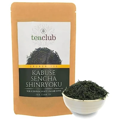 Afbeelding van Groene Thee Sencha First Flush Kabusecha Los 100g, Japan Kabuse Shinryoku, Japanse Theeclub