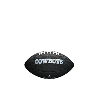 Afbeelding van Wilson F1533XB Black Edition NFL Mini Soft Touc Team Cowboys