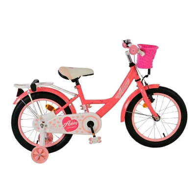 Afbeelding van Volare Ashley 16 Inch Meisjes Kinderfiets Roze/rood + 15 Inruilkorting