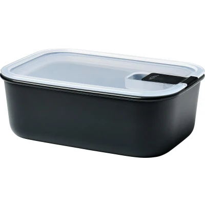 Afbeelding van Mepal Easyclip Vershouddoos 1 Liter Nordic Black Zwart Vershouddozen
