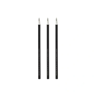 Afbeelding van Legami Erasable Pen Refills 3 stuks Zwart Navulling