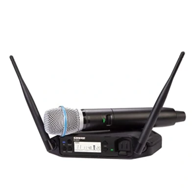 Afbeelding van Shure GLXD24+/B87A draadloze handheld microfoon