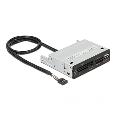 Afbeelding van Delock 3.5″ USB 2.0 Card Reader 5 Slot + 1 x Typ A Buchse