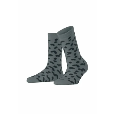 Afbeelding van ESPRIT Damessokken Cozy Memphis W SO fijn zacht materiaal met patroon 1 paar, grijs (Light Grey Melange 3390), 35 38, 38 EU
