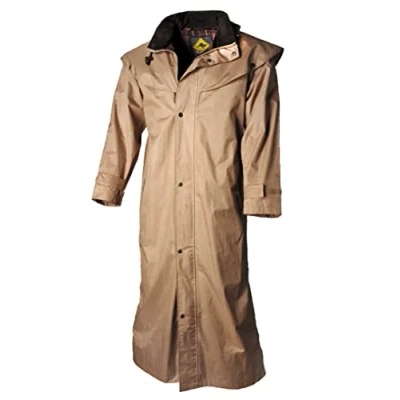 Afbeelding van Scippis Black Roo Stockman Coat Beige, XL