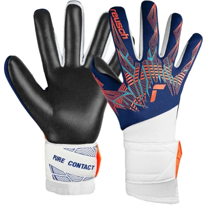 Afbeelding van Reusch Equipment Contact Twhandschuhe Night Spark 2024 Keepershandschoenen, Heren, Maat: 9.5, Blauorangeschwarz