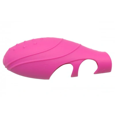 Afbeelding van Frisky Siliconen G Spot Vinger Vibrator Roze