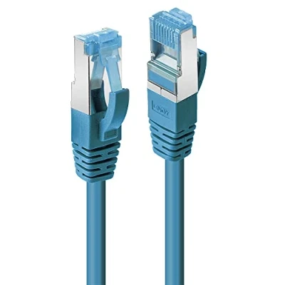 Afbeelding van LINDY Cat.6A S/FTP PIMF LSOH, blauw, 0,5 m patchkabel