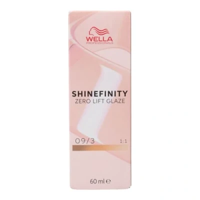 Afbeelding van Semi Permanente Kleur Wella Shinefinity Color Nº 09.3 60 ml