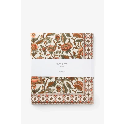 Afbeelding van Multicolour tafelkleed met bloemenprint (140x220 cm)