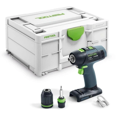 Afbeelding van Festool T 18+3 Li Basic Accuschroefboormachine zonder accu&quot;;s en lader 576448