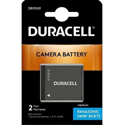 Afbeelding van Duracell DMW BCK7 Camera accu Vervangt originele BCK7E 3.6 V 630 mAh