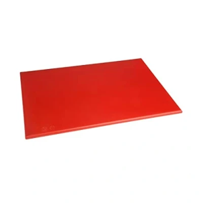 Afbeelding van Hygiplas antibacteriële HDPE snijplank rood