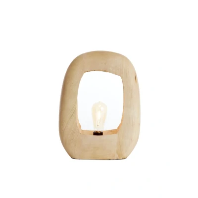 Afbeelding van Light&amp;living Tafellamp 33x10x40 cm KELAFO hout mat naturel