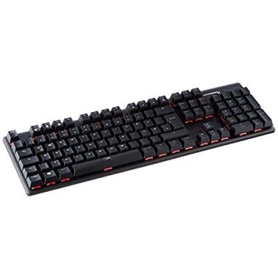 Afbeelding van HyperX Alloy Origins RGB mechanisch gamingtoetsenbord, Red Switches (Duitse QWERTZ), zwart