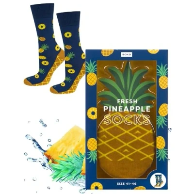 Afbeelding van SOXO cadeausokken Pineapple mt 41 46