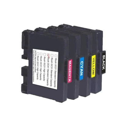 Afbeelding van Teng 4 compatibele inktpatronen voor Ricoh Aficio GC 41XL 41 XL Compatibel met SG2100N SG3100SNW SGK3100DN SG3110DN SG3110DNW SG3110NW SG3120BSFNW SG3120BSF SG7100 DN