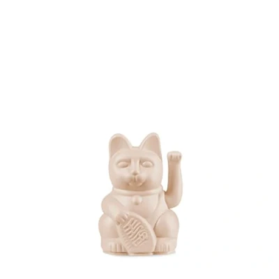 Afbeelding van DONKEY Lucky Cat Mini Ocher Japanse geluksbrenger, hoekkat in oker, 9,8 cm hoog
