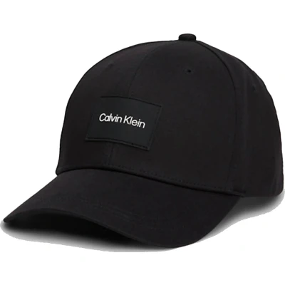 Afbeelding van Calvin Klein Cap Zwart ecologisch katoen One Size Heren
