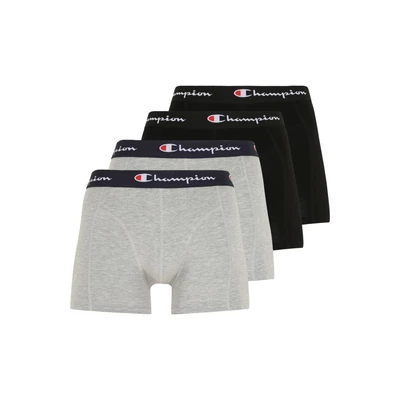 Afbeelding van Champion Core x4 korte boxershorts, grijs gemêleerd, XL (4 stuks) voor heren