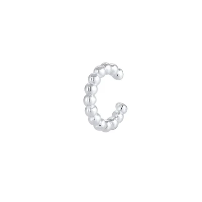 Afbeelding van Elli Earcuff Design Oorbellen silvercoloured, Dames, Maat: One Size, Silver coloured