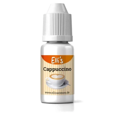 Afbeelding van Ellis Aromen Cappuccino levensmiddelaroma vloeibaar voor levensmiddelen en vloeistoffen, om te bakken, koken, zoals pap kwark caloriearm